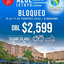 Bloqueo Azul Ixtapa Convention Center