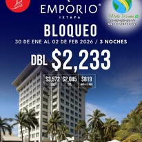 Bloqueo Emporio Ixtapa